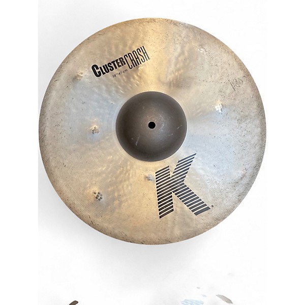 Used Zildjian 18in K Cluster Crash Cymbal