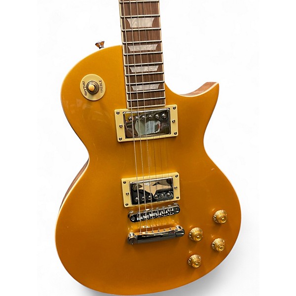 Used Austin archtop lp style Gold Top Solid Body Electric Guitar