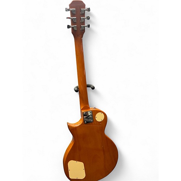 Used Austin archtop lp style Gold Top Solid Body Electric Guitar