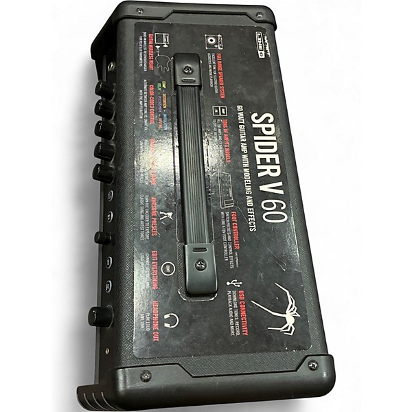 Used Line 6 Spider V 60 1x10 Guitar Combo Amp