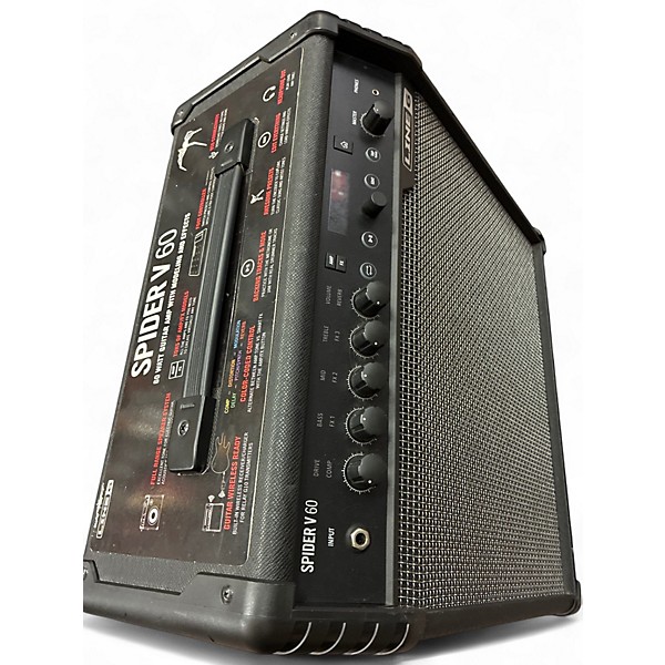 Used Line 6 Spider V 60 1x10 Guitar Combo Amp