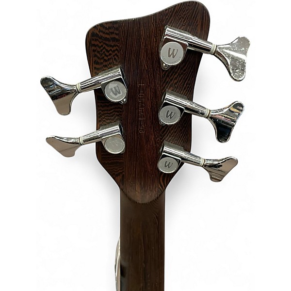 Used Warwick Corvette Standard 5 String Bubinga Electric Bass Guitar