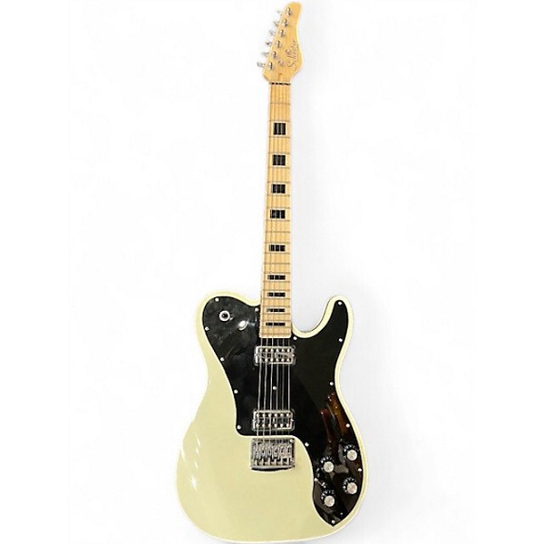 Used Schecter Guitar Research PT FASTBACK Olympic White Solid Body Electric Guitar