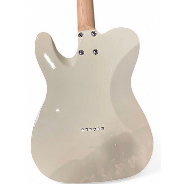 Used Schecter Guitar Research PT FASTBACK Olympic White Solid Body Electric Guitar