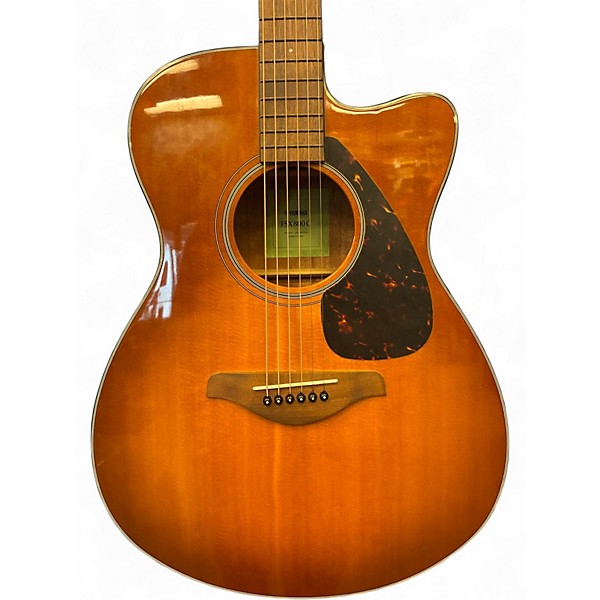 Used Yamaha FSX800C 3 Color Sunburst Acoustic Electric Guitar