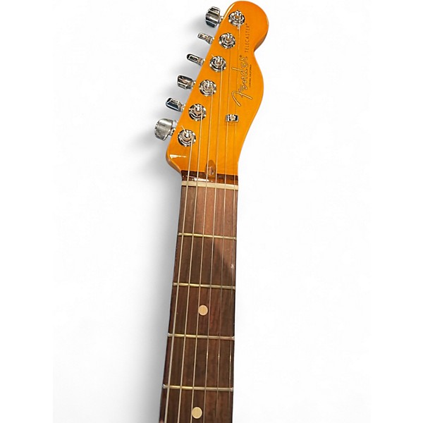 Used Fender American Professional II Telecaster Mystic Surf Green Solid Body Electric Guitar