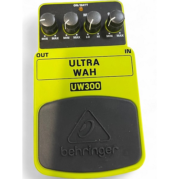 Used Behringer UW300 ULTRA WAH Effect Pedal