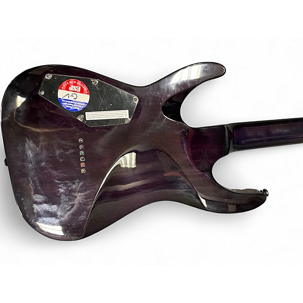 Used ESP LTD H200 Trans Purple Solid Body Electric Guitar