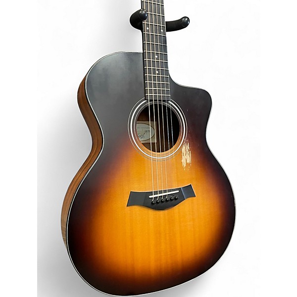 Used Taylor 114CE Sunburst Acoustic Electric Guitar