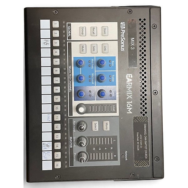 Used PreSonus Earmix 16M Headphone Amp