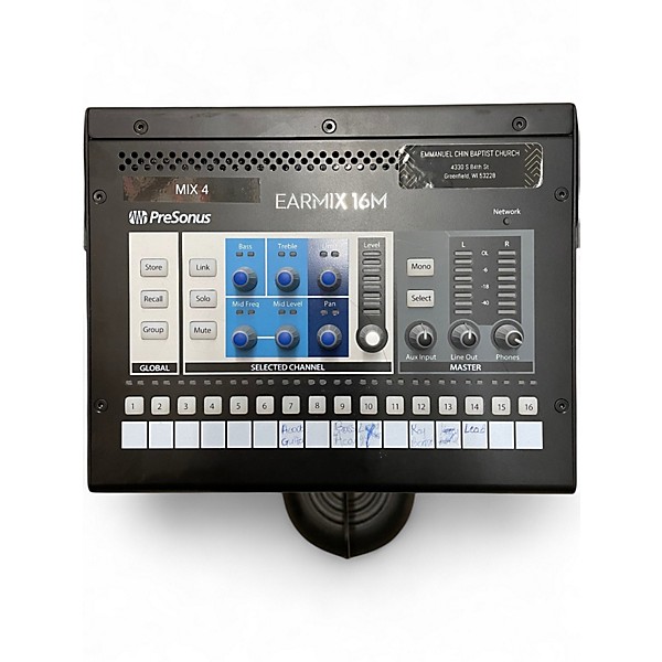 Used PreSonus Earmix 16M Headphone Amp