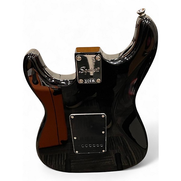 Used Squier CLASSIC VIBE 1970S HSS STRATOCASTER Black Solid Body Electric Guitar