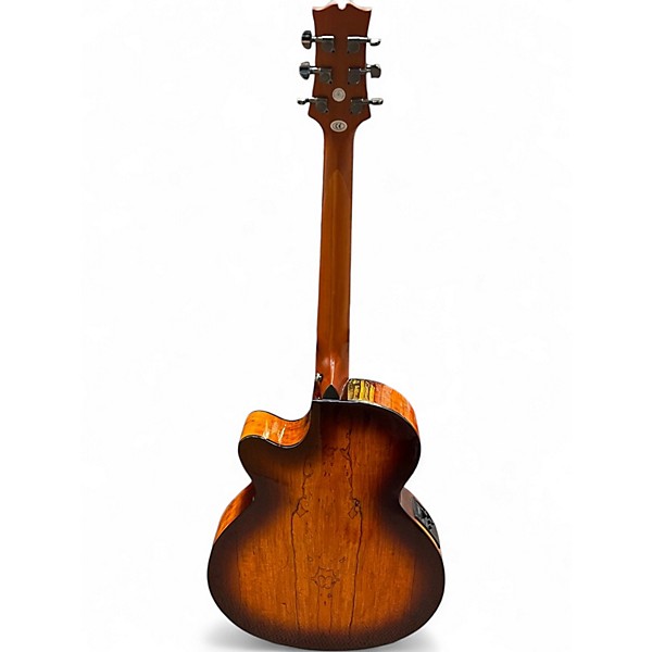 Used Mitchell MX-430 ORANGE BURST Acoustic Electric Guitar