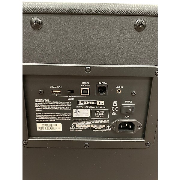 Used Line 6 Spider V 60 1x10 Guitar Combo Amp