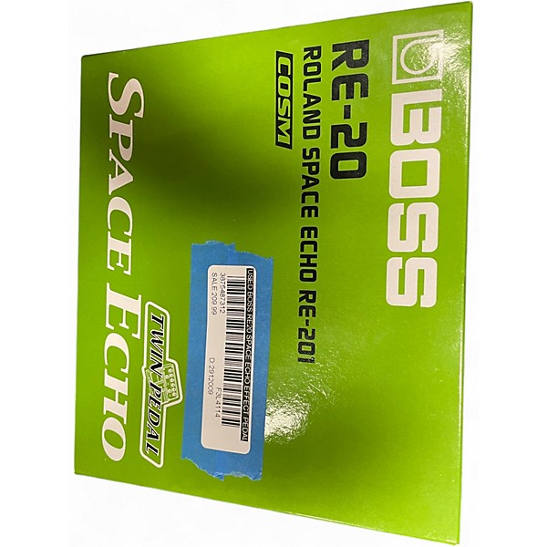 Used BOSS RE20 Space Echo Effect Pedal