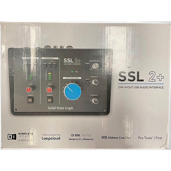 Used Solid State Logic SSL 2+ Audio Interface