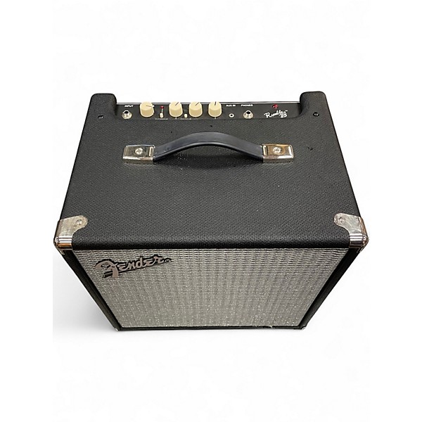 Used Fender Rumble 25 25W 1x10 Bass Combo Amp