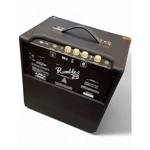 Used Fender Rumble 25 25W 1x10 Bass Combo Amp