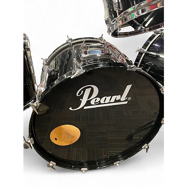 Used Pearl 5 Piece MLX Piano Black Drum Kit