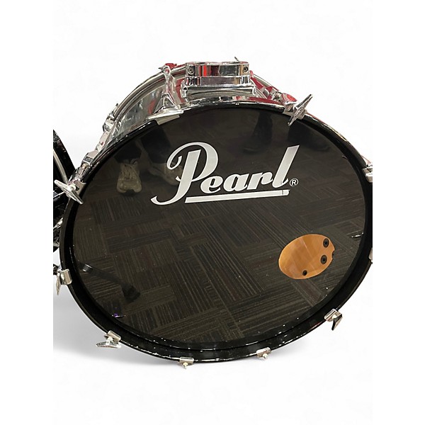 Used Pearl 5 Piece MLX Piano Black Drum Kit