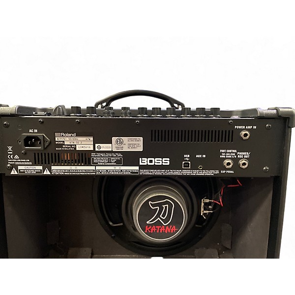 Used BOSS Katana KTN50 MKII 50W 1X12 Guitar Combo Amp