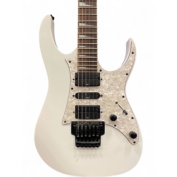 Used Ibanez RGD350DX White Solid Body Electric Guitar