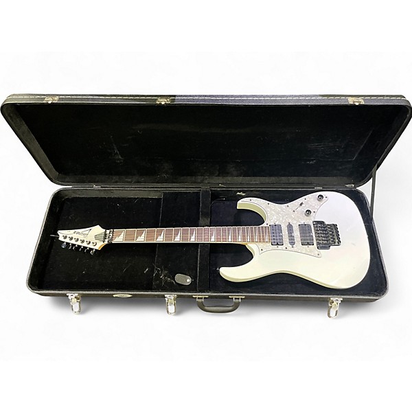 Used Ibanez RGD350DX White Solid Body Electric Guitar