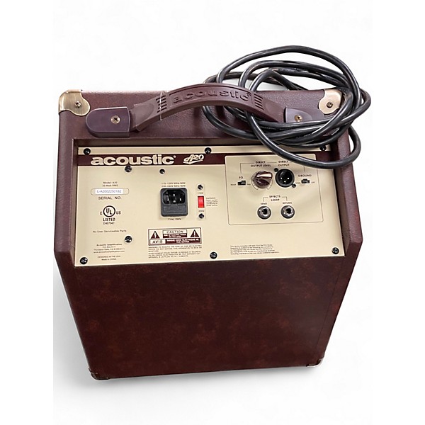 Used Acoustic A20 20W Acoustic Guitar Combo Amp