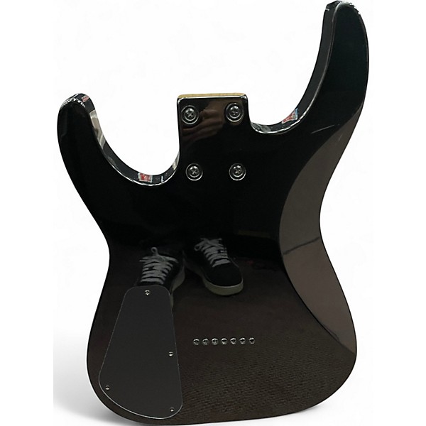 Used Jackson JS22-7 Dinky 7 String Black Solid Body Electric Guitar