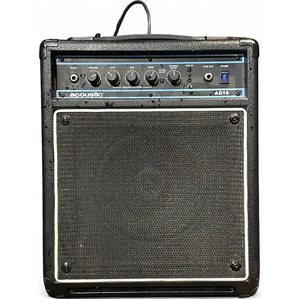 Used Acoustic AG15 15W 1X8 Acoustic Guitar Combo Amp