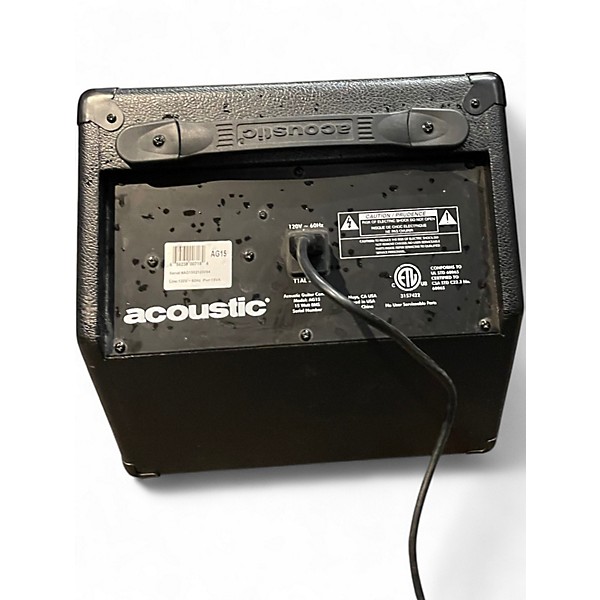 Used Acoustic AG15 15W 1X8 Acoustic Guitar Combo Amp