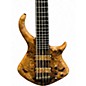 Used Warrior Dran Michael Wild Spalted Maple Electric Bass Guitar