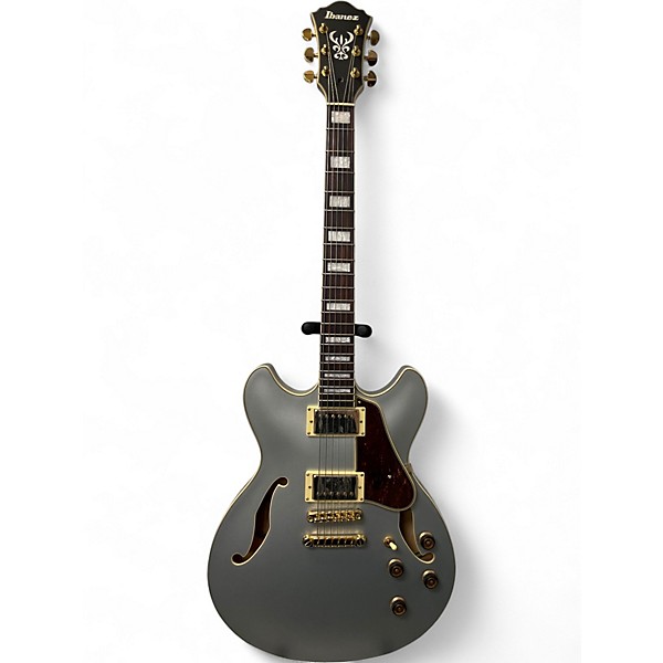 Used Ibanez AS73G Silver Hollow Body Electric Guitar