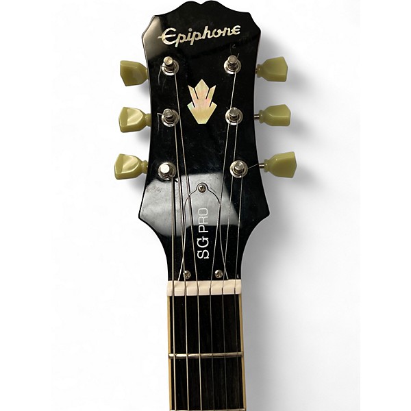 Used Epiphone SG PRO Red Solid Body Electric Guitar