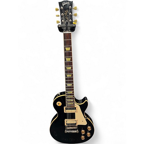 Used 2008 Gibson Les Paul Classic Ebony Solid Body Electric Guitar