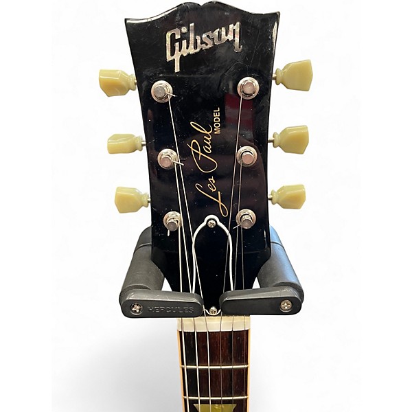 Used 2008 Gibson Les Paul Classic Ebony Solid Body Electric Guitar