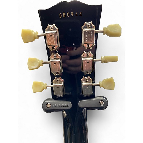 Used 2008 Gibson Les Paul Classic Ebony Solid Body Electric Guitar