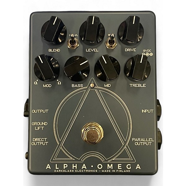 Used Darkglass Alpha Omega Bass Effect Pedal