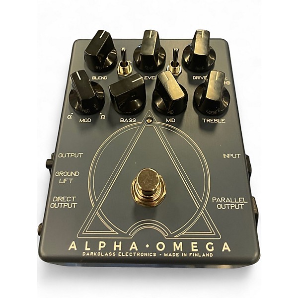 Used Darkglass Alpha Omega Bass Effect Pedal
