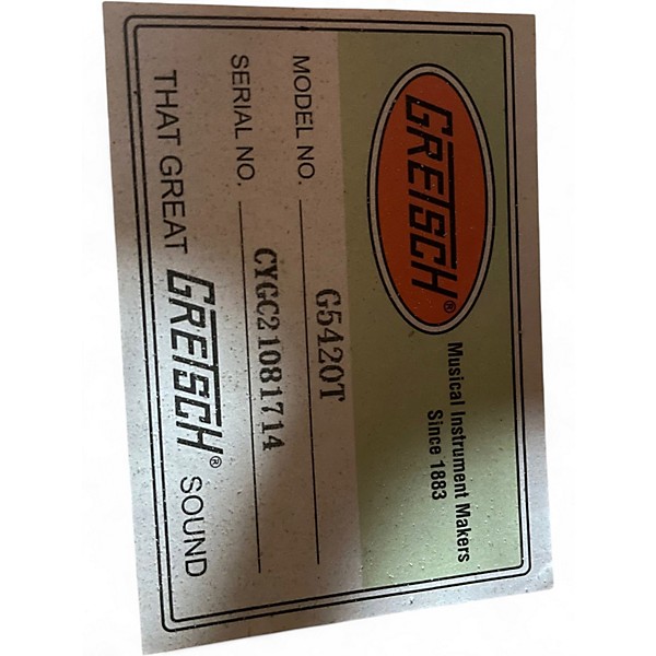 Used Gretsch Guitars G5420T Electromatic Wine Red Hollow Body Electric Guitar