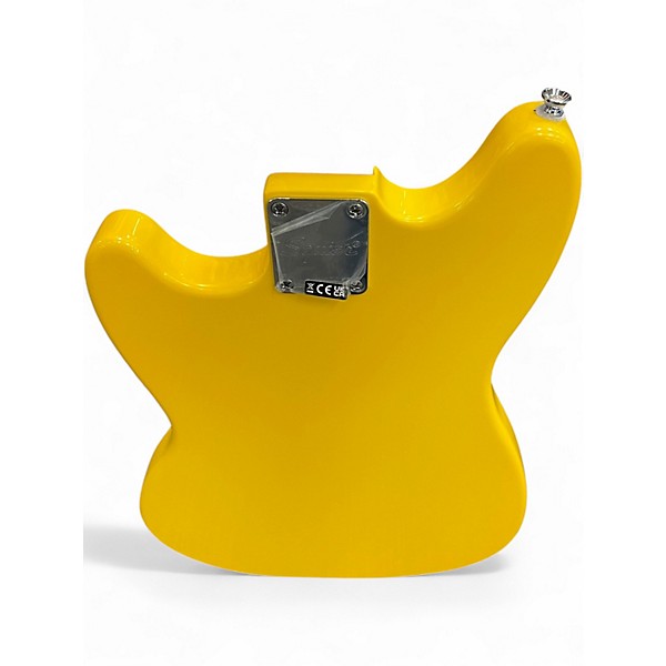 Used Squier Sonic Mustang Yellow Solid Body Electric Guitar