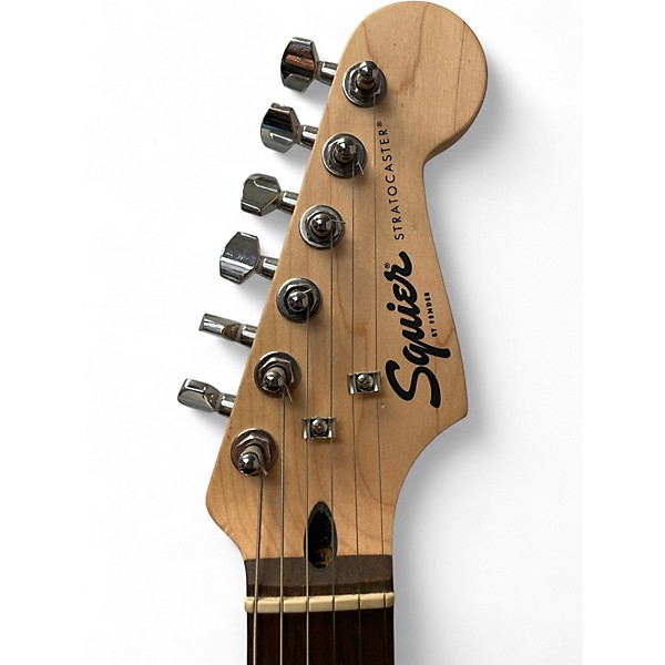 Used Squier Standard Stratocaster 2 Color Sunburst Solid Body Electric Guitar