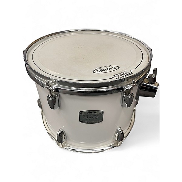 Used Yamaha 12in Stage Custom White Drum