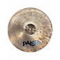 Used Paiste 16in Bronze 502 Crash Cymbal