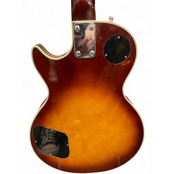 Used Hondo Les Paul copy SUNBURST Solid Body Electric Guitar