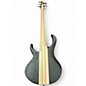 Used Ibanez BTB605 Transparent Gray Flat Electric Bass Guitar