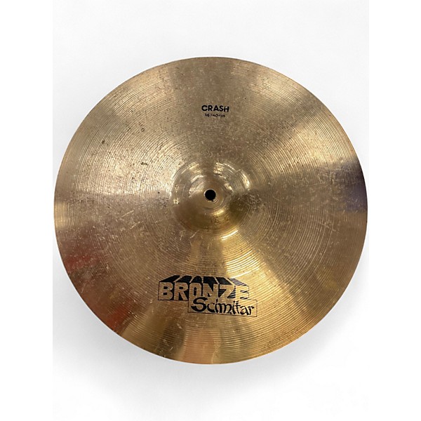 Used Zildjian 16in BRONZE SCIMITAR CRASH Cymbal