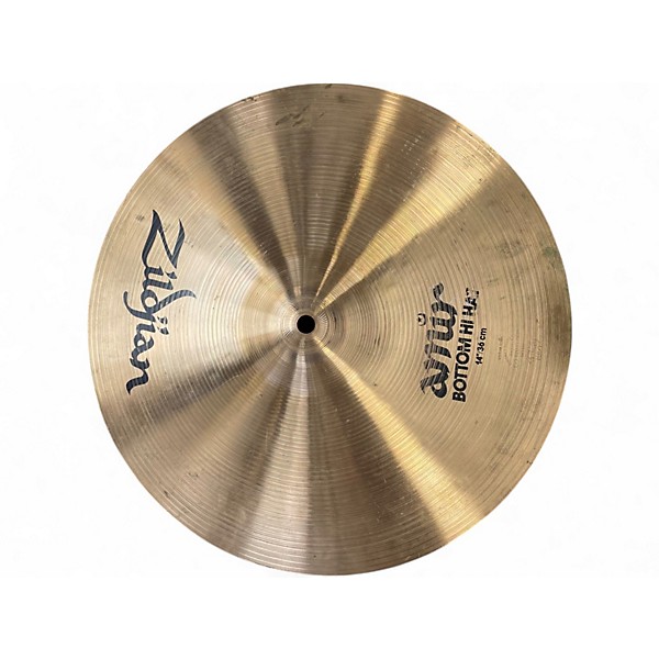 Used Zildjian 14in AMIR HI HAT Cymbal