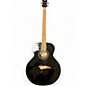 Used Dean EAB Fretless Black Acoustic Bass Guitar thumbnail