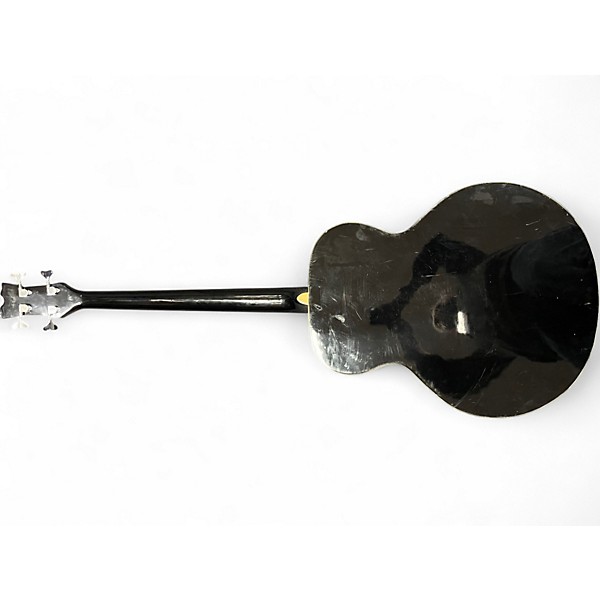 Used Dean EAB Fretless Black Acoustic Bass Guitar